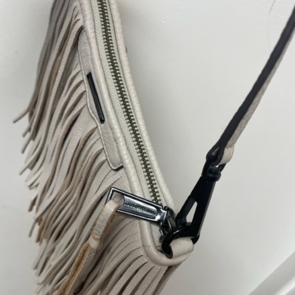 REBECCA MINKOFF Fringe Crossbody Bag Purse EUC - Picture 4 of 10